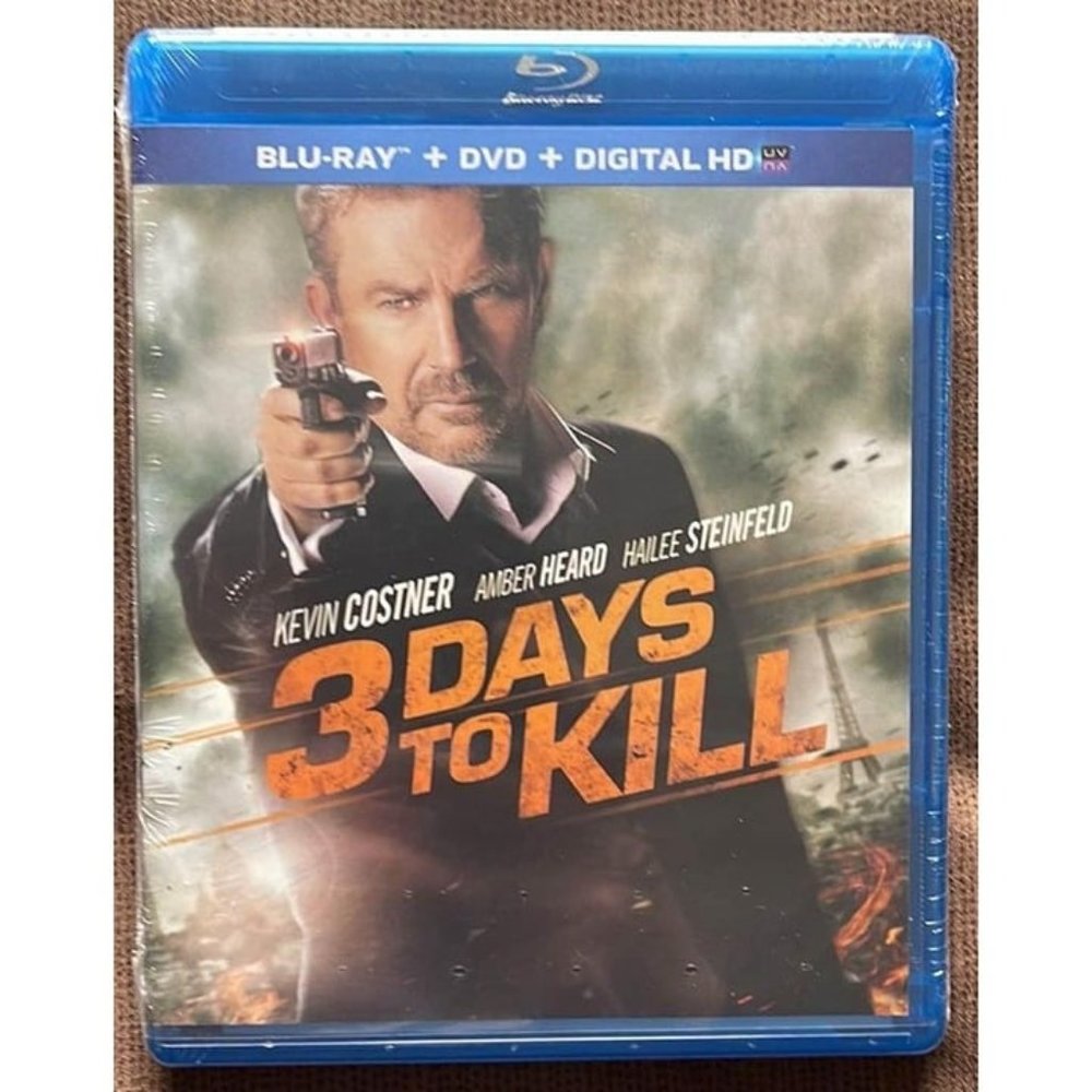 3 Days To Kill (BluRay / DVD) - Kevin Costner
